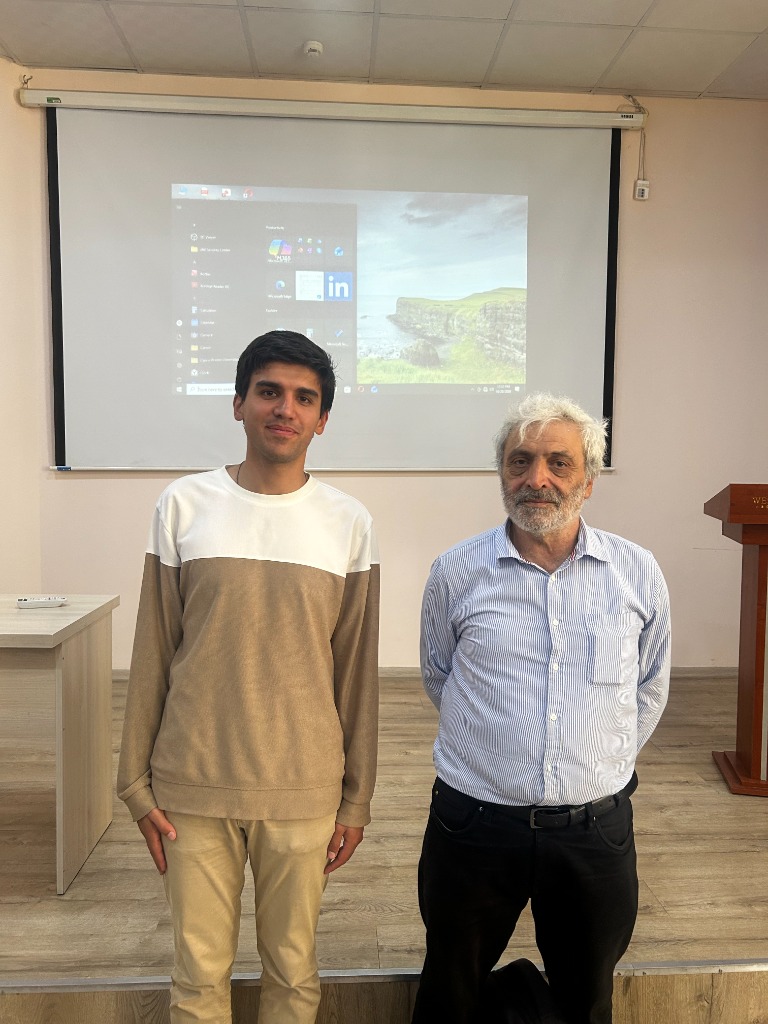 Süleyman Hacızadə və Prof. Qərib Mürşüdov